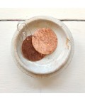 Earrings | Large Distressed Copper Disk